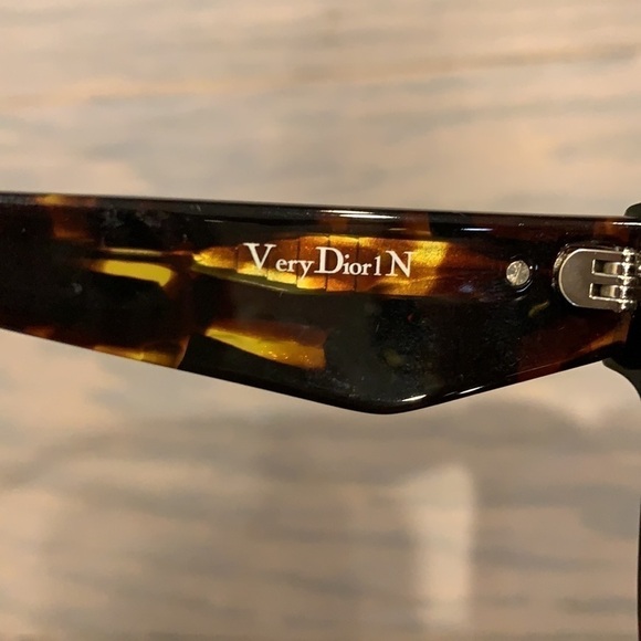 NWT Dior Very Dior 1 Women's Cat Eye Sunglasses in Havana - Picture 9 of 12